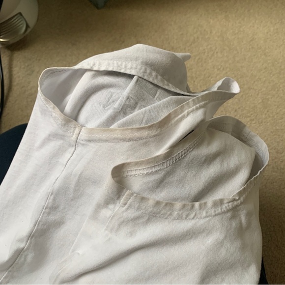 off the shoulder harley davidson muscle tee tank w/ raw hem - Picture 3 of 6